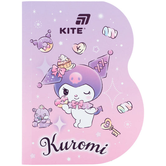 Блокнот Kite Kuromi HK26-223-2, А6, 60 аркушів, клітинка