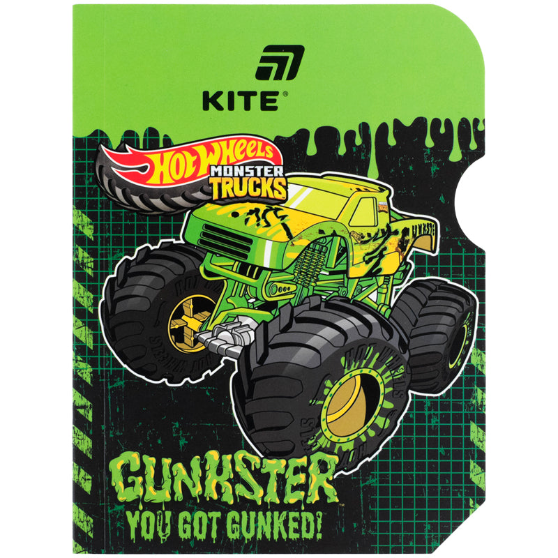 Блокнот Kite Hot Wheels HW26-223, А6, 60 аркушів, клітинка