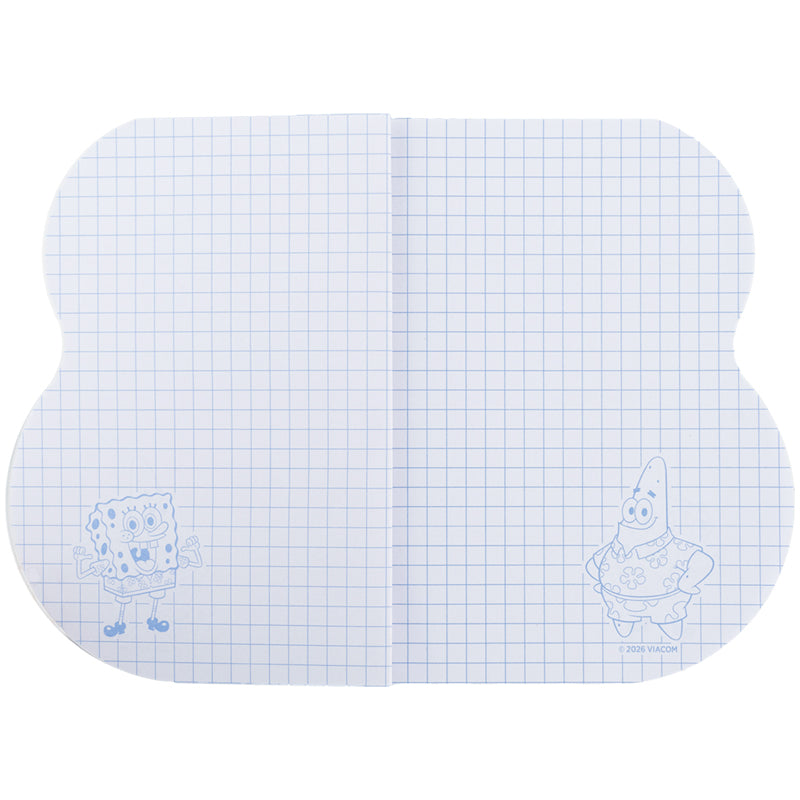 Блокнот Kite Sponge Bob SB26-223, А6, 60 аркушів, клітинка