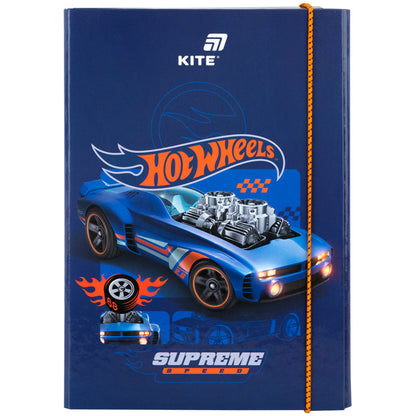 Папка для зошитів на гумці Kite Hot Wheels HW26-210, картон