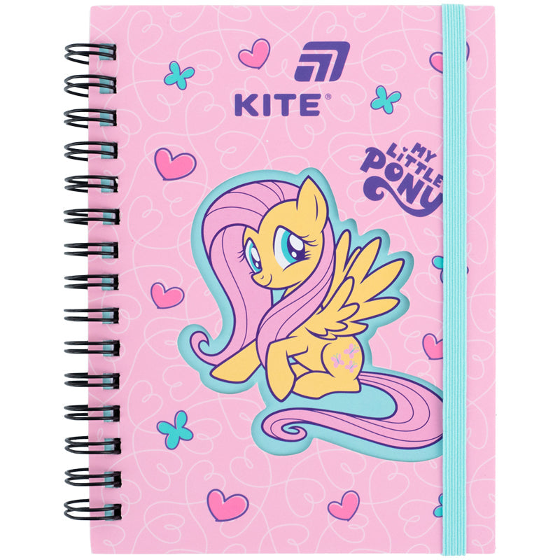 Блокнот на спіралі Kite My Little Pony LP26-229, А6, 80 аркушів, клітинка