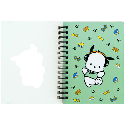 Блокнот на спіралі Kite Pochacco PC26-229, А6, 80 аркушів, клітинка
