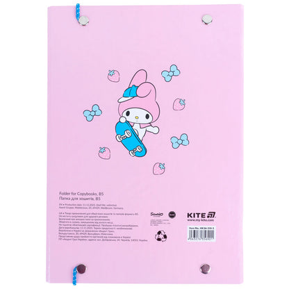 Папка для зошитів на гумці Kite My Melody HK26-210-2, картон