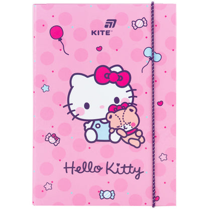 Папка для зошитів на гумці Kite Hello Kitty HK26-210-1, картон
