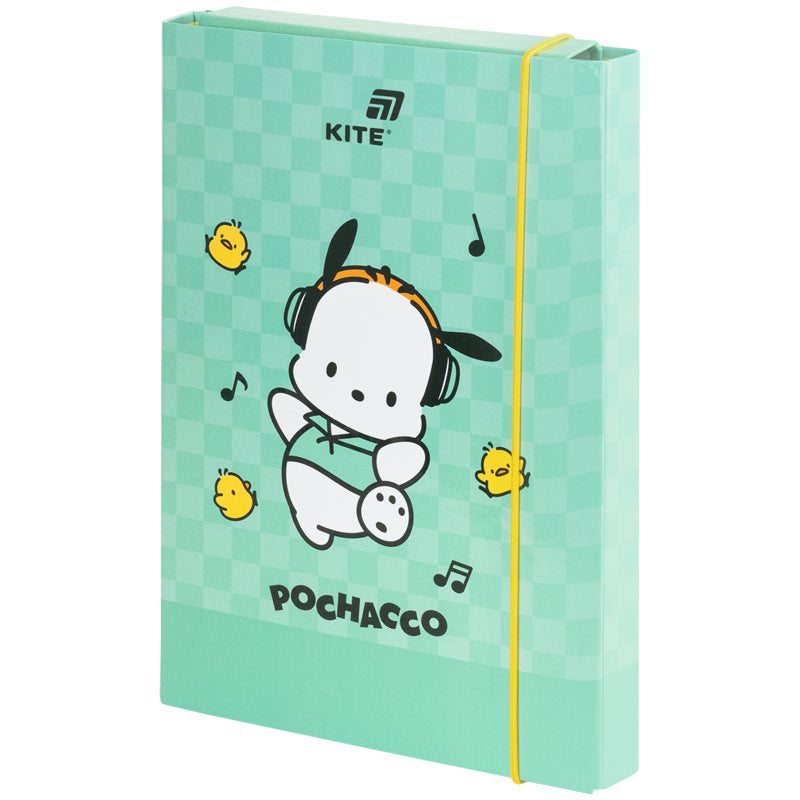 Папка для зошитів на гумці Kite Pochacco PC26-210, картон