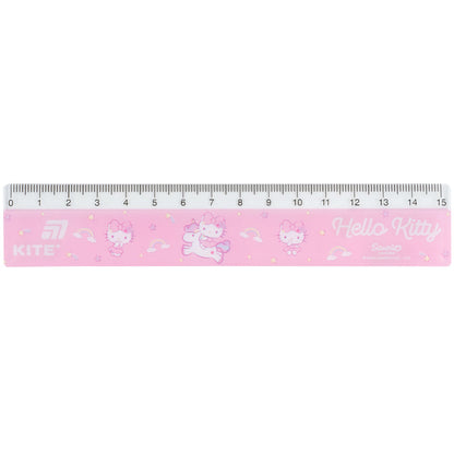 Лінійка пластикова Kite Hello Kitty,HK26-090-2, 15 см