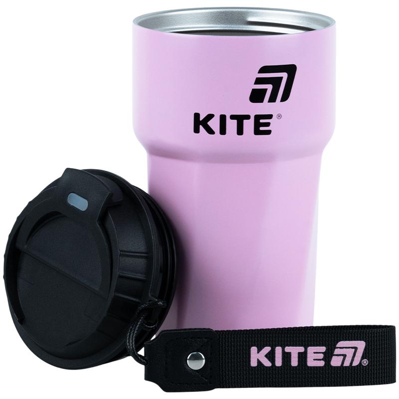 Термокружка Kite K26-1220-1, 450 мл, рожева