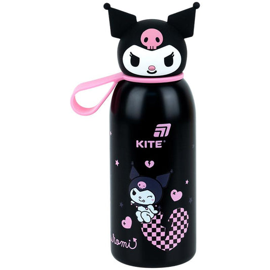 Термос з фігурною кришкою Kite Kuromi HK26-1267-2, 350 мл
