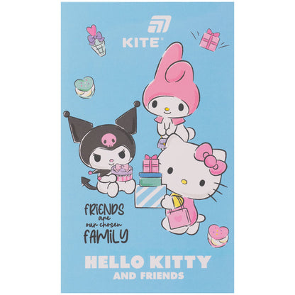 Блокнот-планшет Kite My Melody HK26-195, A6, 50 аркушів, нелінований
