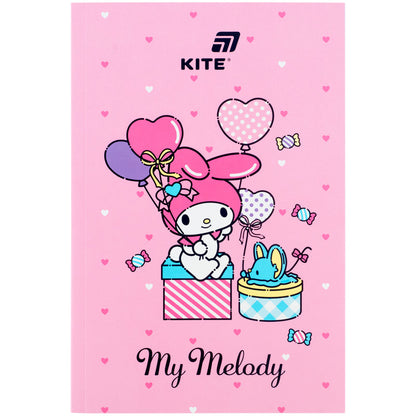 Блокнот Kite My Melody HK26-193, термобіндер, А5, 64 аркуші, нелінований