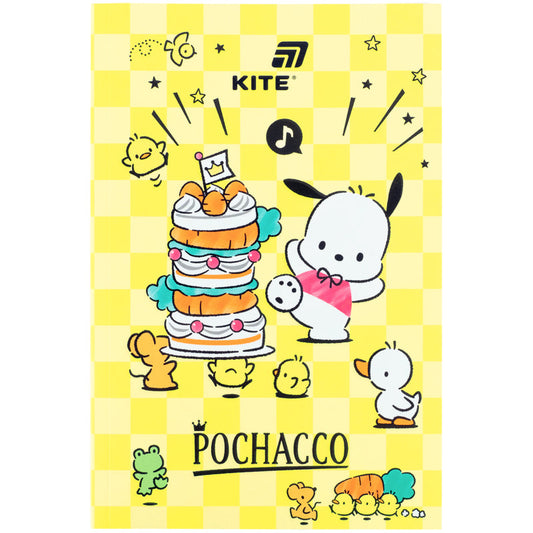 Блокнот Kite Pochacco PC26-193, термобіндер, А5, 64 аркуші, нелінований