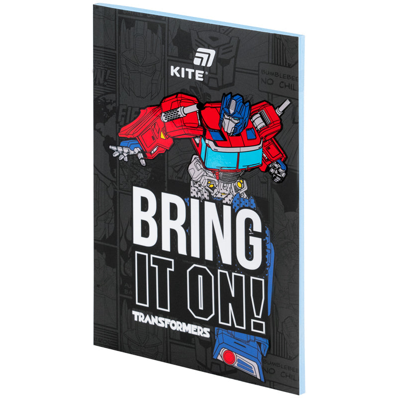 Блокнот Kite Transformers TF26-193, термобіндер, А5, 64 аркуші, нелінований