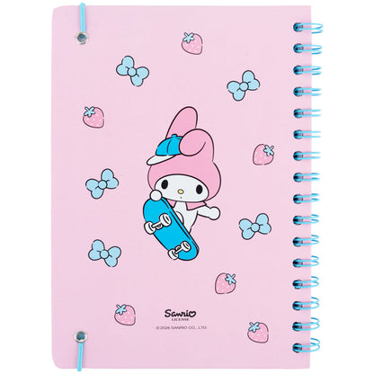 Блокнот на спіралі Kite My Melody HK26-190-3, A5, 80 аркушів, клітинка