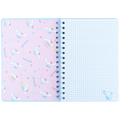 Блокнот на спіралі Kite Cinnamoroll CR26-190, A5, 80 аркушів, клітинка