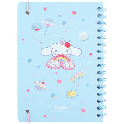 Блокнот на спіралі Kite Cinnamoroll CR26-190, A5, 80 аркушів, клітинка