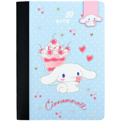 Блокнот з магнітною закладкою Kite Cinnamoroll CR26-192, А5, 60 аркушів, клітинка