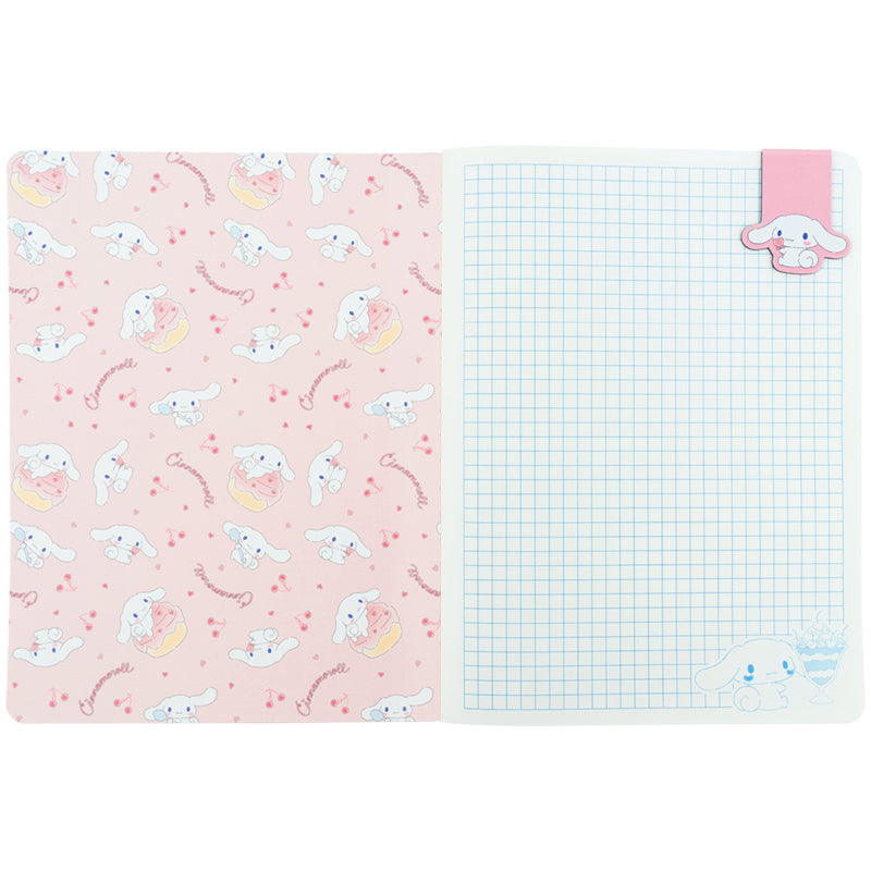 Блокнот з магнітною закладкою Kite Cinnamoroll CR26-192, А5, 60 аркушів, клітинка