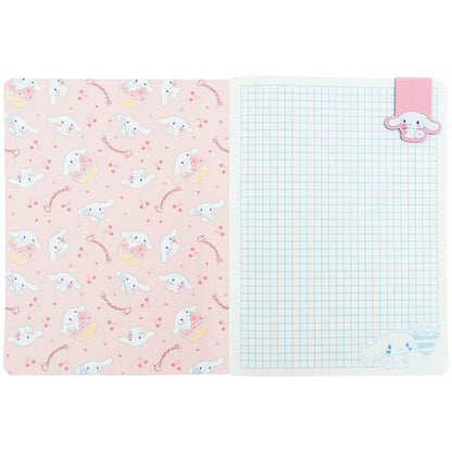 Блокнот з магнітною закладкою Kite Cinnamoroll CR26-192, А5, 60 аркушів, клітинка