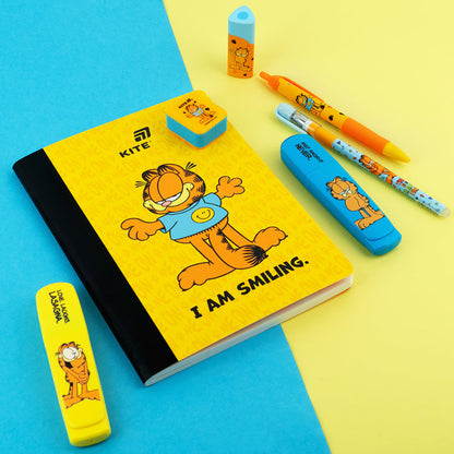 Блокнот з магнітною закладкою Kite Garfield GF26-192, А5, 60 аркушів, клітинка