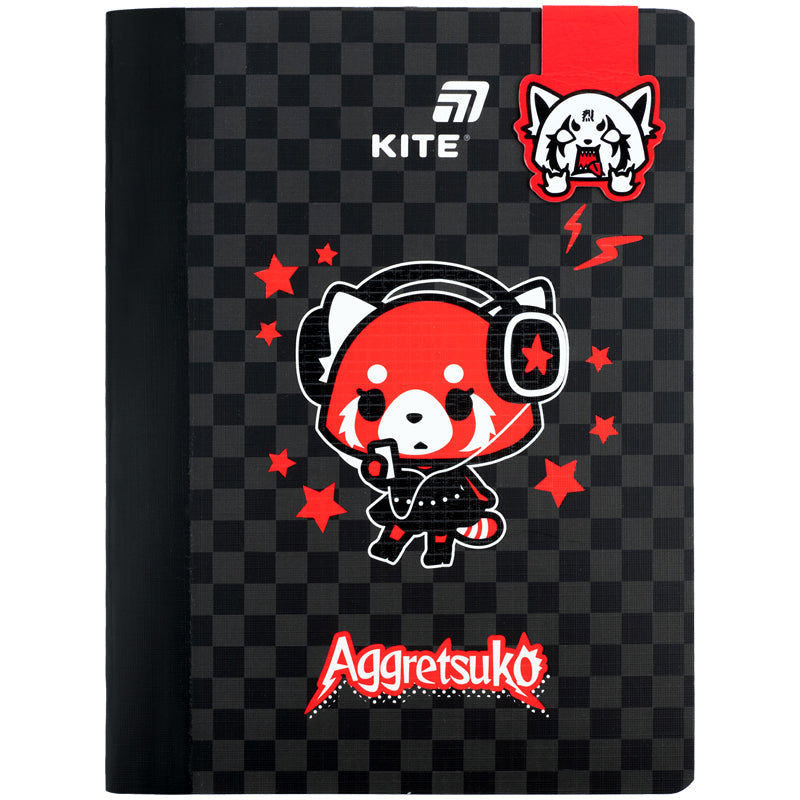 Блокнот з магнітною закладкою Kite Aggretsuko AR26-192, А5, 60 аркушів, клітинка