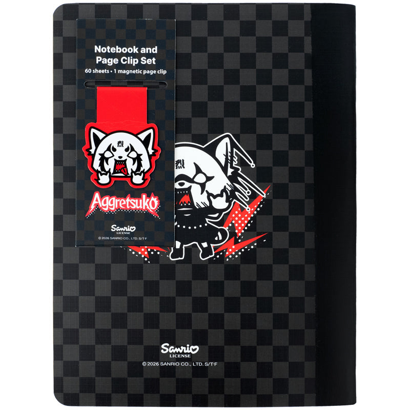 Блокнот з магнітною закладкою Kite Aggretsuko AR26-192, А5, 60 аркушів, клітинка
