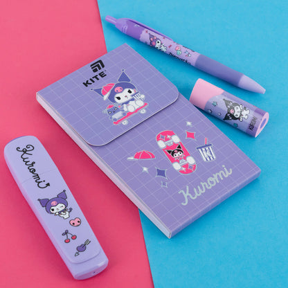 Блокнот на магніті Kite Kuromi HK26-092-1, 60 аркушів, клітинка