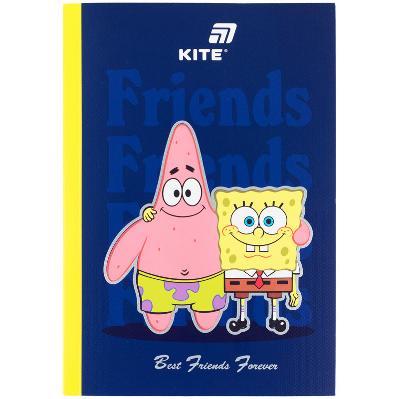 Блокнот Kite Sponge Bob SB26-091, А5, 40 аркушів, клітинка