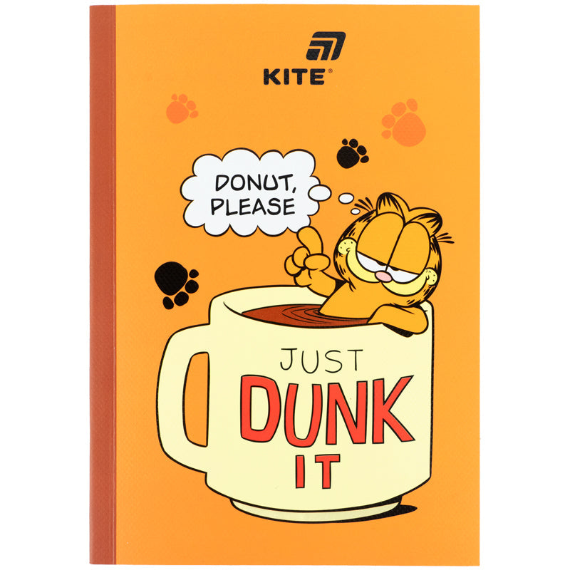 Блокнот Kite Garfield GF26-091, А5, 40 аркушів, клітинка