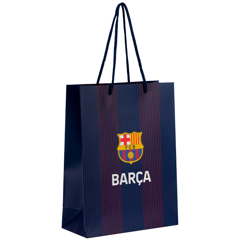 Пакет паперовий подарунковий Kite FC Barcelona BC26-266, 26х32 см