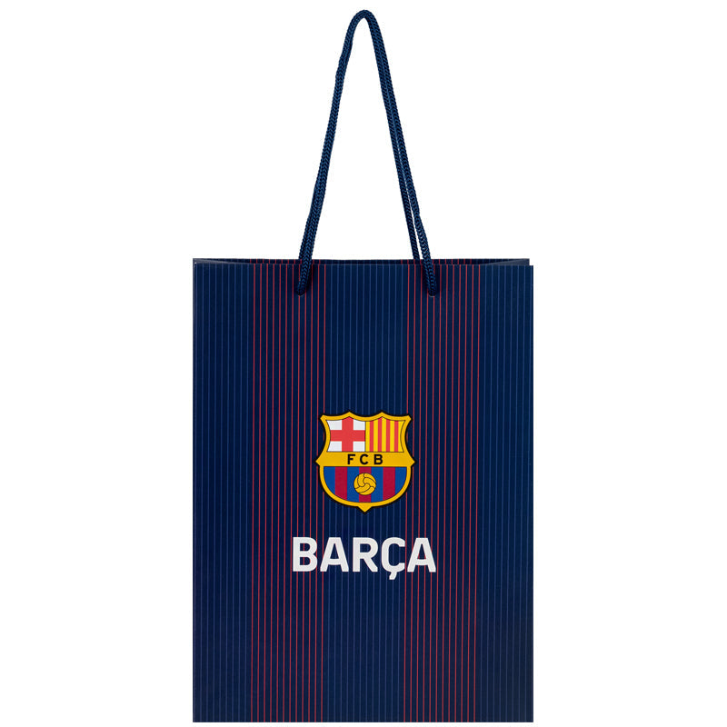 Пакет паперовий подарунковий Kite FC Barcelona BC26-266, 26х32 см