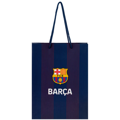 Пакет паперовий подарунковий Kite FC Barcelona BC26-266, 26х32 см