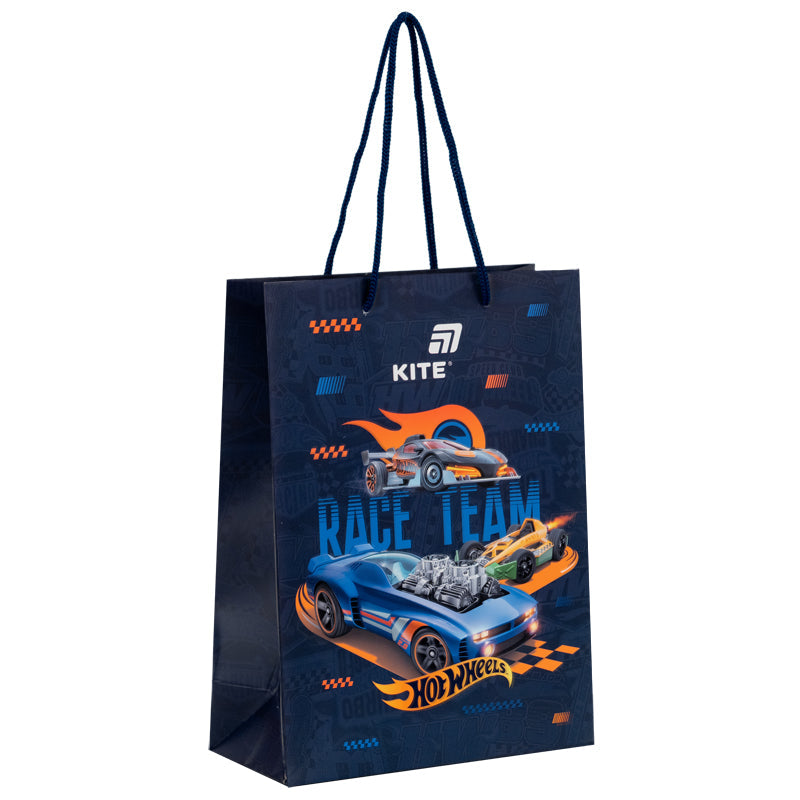 Пакет паперовий подарунковий Kite Hot Wheels HW26-265, 18х24см