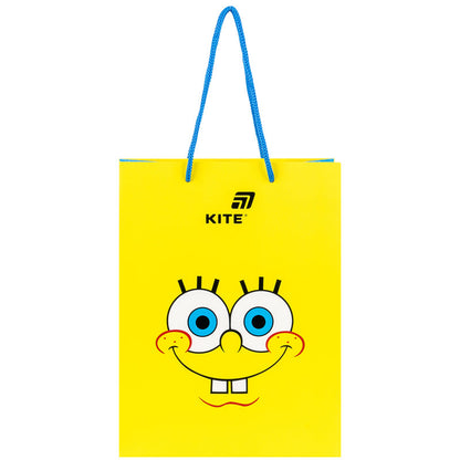 Пакет паперовий подарунковий Kite Sponge Bob SB26-265, 18х24см