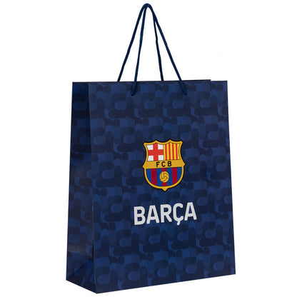 Пакет паперовий подарунковий Kite FC Barcelona BC26-265, 18х24см