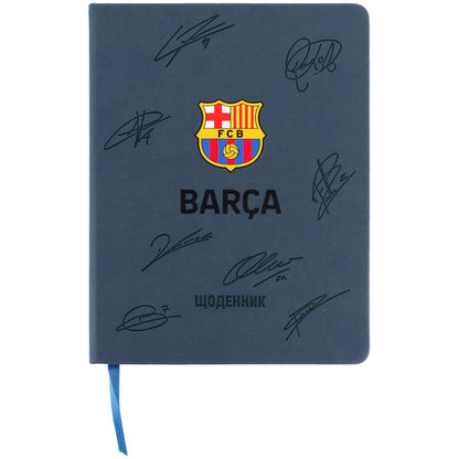 Щоденник шкільний Kite FC Barcelona BC26-264, тверда обкладинка, PU