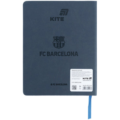 Щоденник шкільний Kite FC Barcelona BC26-264, тверда обкладинка, PU