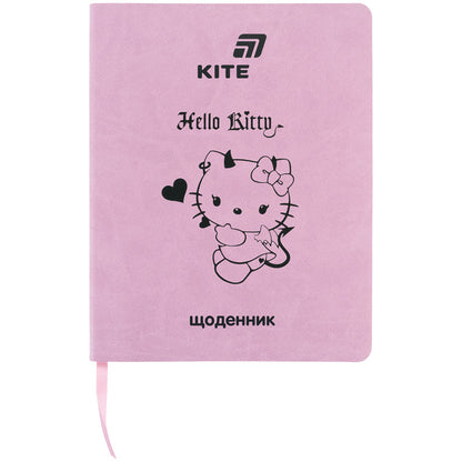 Щоденник шкільний Kite Hello Kitty HK26-283-1, м'яка обкладинка, PU