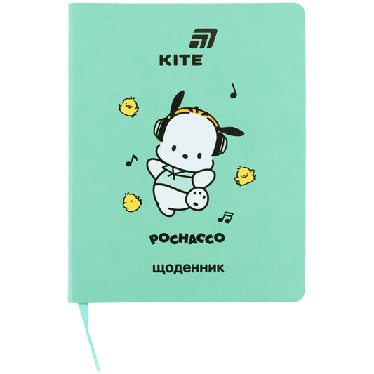 Щоденник шкільний Kite Pochacco PC26-283, м'яка обкладинка, PU