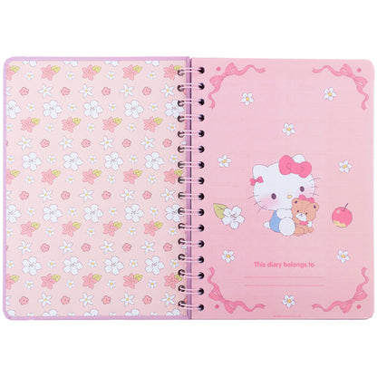 Щоденник на спіралі Kite Hello Kitty HK26-438, тверда обкладинка