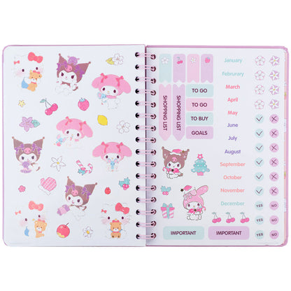 Щоденник на спіралі Kite Hello Kitty HK26-438, тверда обкладинка