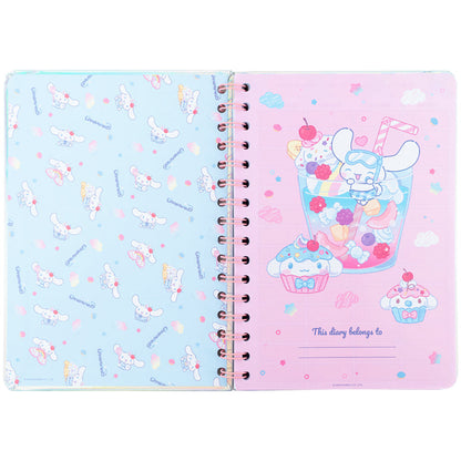 Щоденник на спіралі Kite Cinnamoroll CR26-438, тверда обкладинка