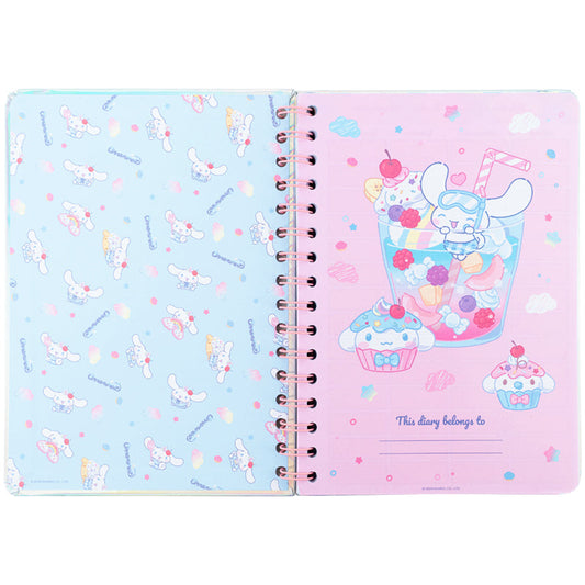 Щоденник на спіралі Kite Cinnamoroll CR26-438, тверда обкладинка