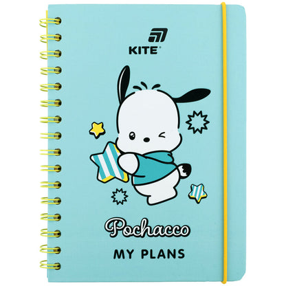 Щоденник на спіралі Kite Pochacco PC26-438, тверда обкладинка