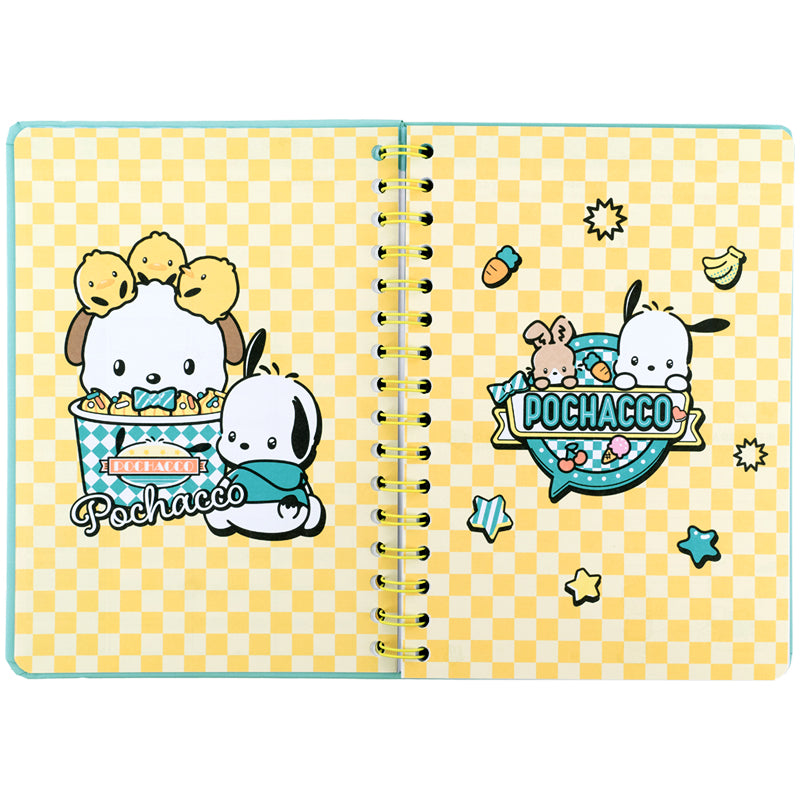 Щоденник на спіралі Kite Pochacco PC26-438, тверда обкладинка