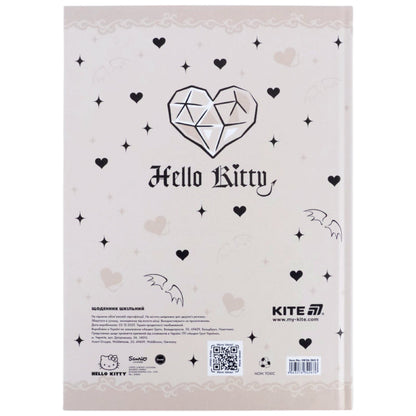 Щоденник шкільний Kite Hello Kitty HK26-262-2, тверда обкладинка