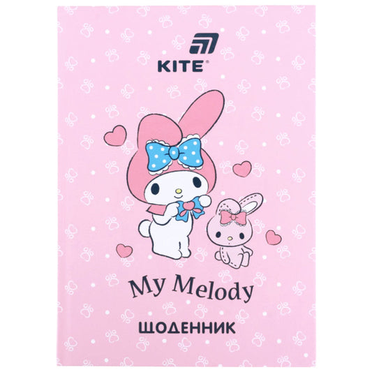 Щоденник шкільний Kite My Melody HK26-262-4, тверда обкладинка