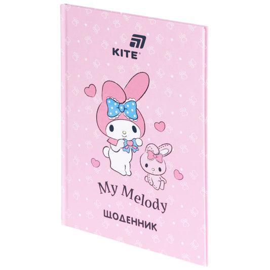 Щоденник шкільний Kite My Melody HK26-262-4, тверда обкладинка