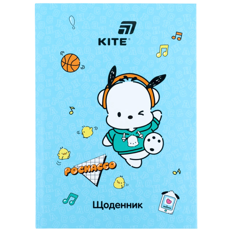 Щоденник шкільний Kite Pochacco PC26-262, тверда обкладинка