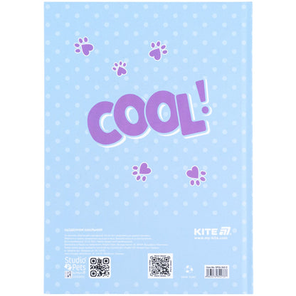 Щоденник шкільний Kite Studio Pets SP26-262-2, тверда обкладинка