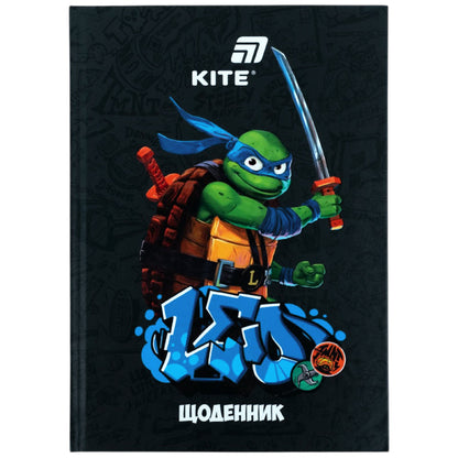Щоденник шкільний Kite Ninja Turtles NT26-262, тверда обкладинка